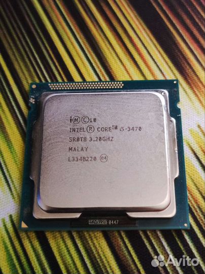 Процессор intel core i5 3470, 2310
