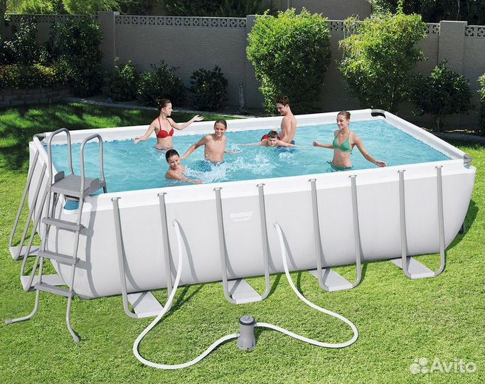 Каркасный бассейн Bestway 488х244х122 см 56670