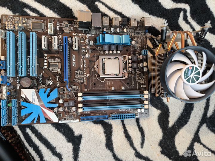 Материнская плата Asus i5 650