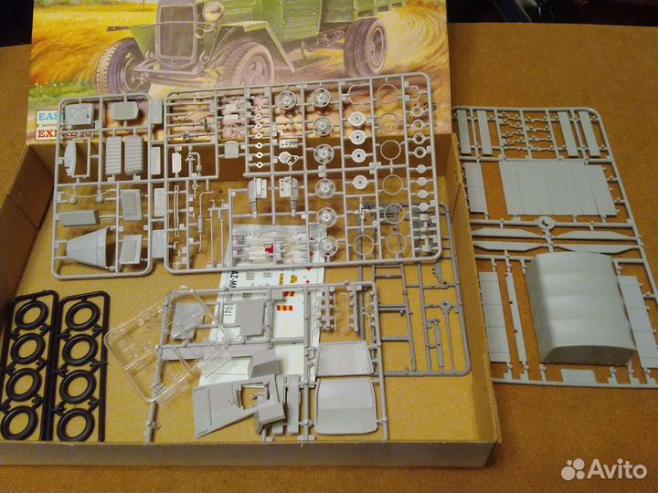 Модель Армейский грузовик газ-мм обр. 1941г