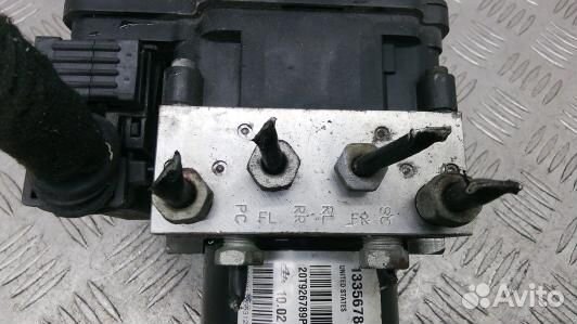 Блок ABS opel astra J (9LV08KW01)