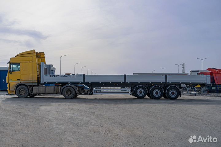 Полуприцеп бортовой Bonum 914296-06, 2024