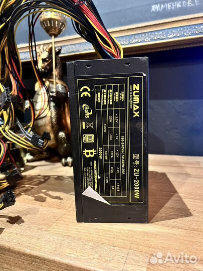 Блоки питания 500-2000w Брендовые/ Серверные