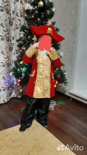 Костюм пирата для мальчика 110-116см