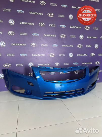 Бампер передний Chevrolet Cruze (2009) / синий