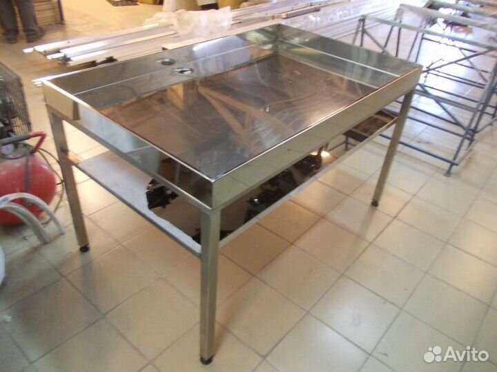 Поддоны, баки из нержавейки на заказ, Ваш размер