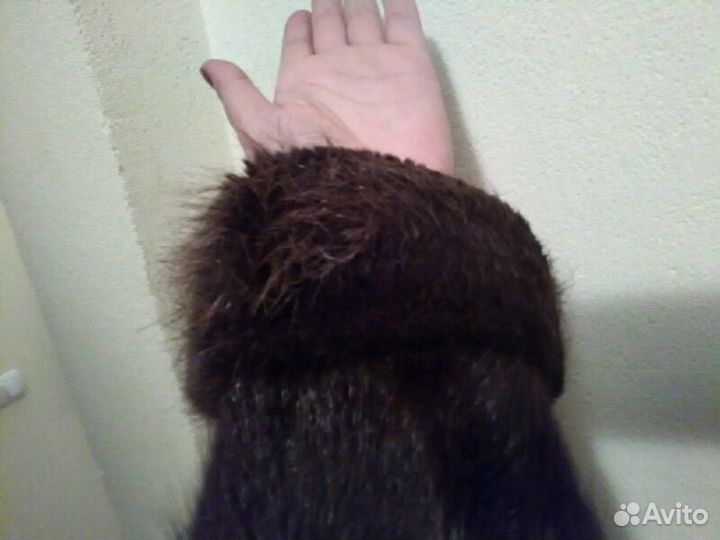 Шуба нутрия 48 размер