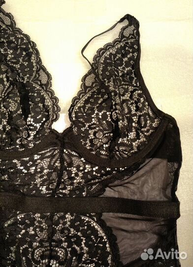 Кружевное боди hunkemoller XS и S