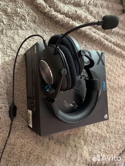 Logitech g pro x наушники игровые