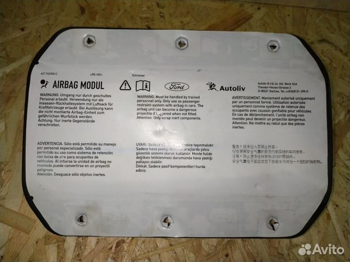 Подушка безопасности пассажира Форд Фокус 3