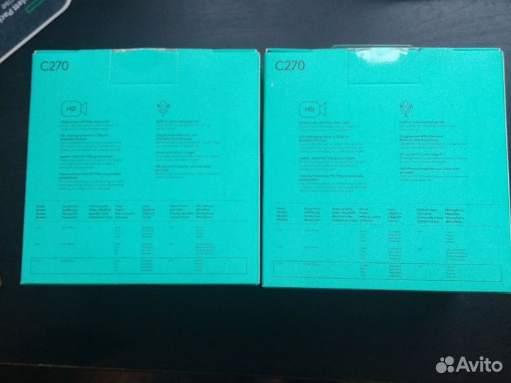 Web-камера Logitech HD Webcam C270, черный