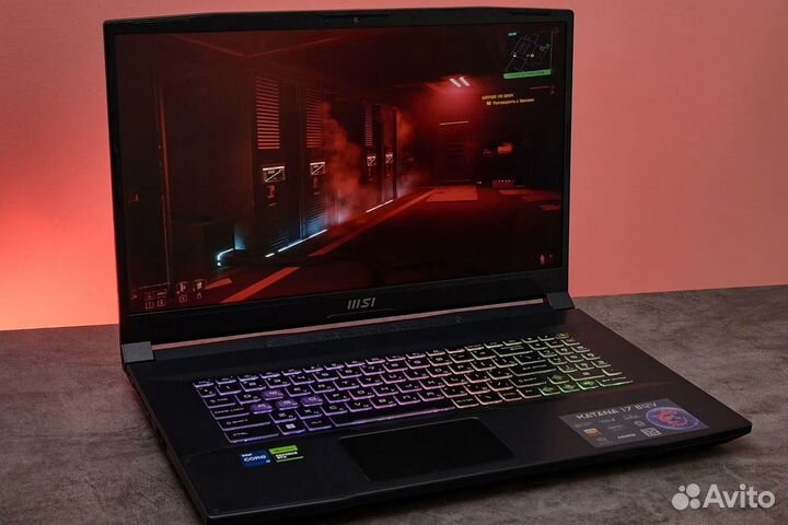 MSI GF76 Katana 17 B12VFK,i7-12650H,16 гб,RTX4060