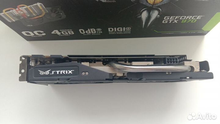 Видеокарта Asus strix GeForce gtx970 4gb ddr5
