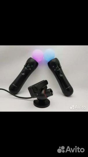Sony PS3, PS4 Move, камера, пистолет