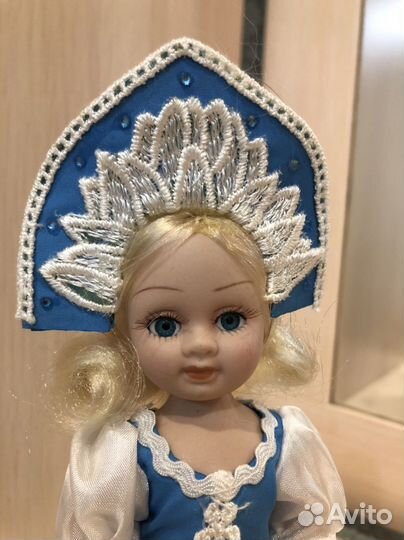 Кукла декоративная, керамическая