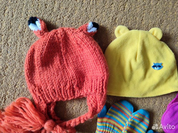 Шапки, варежки