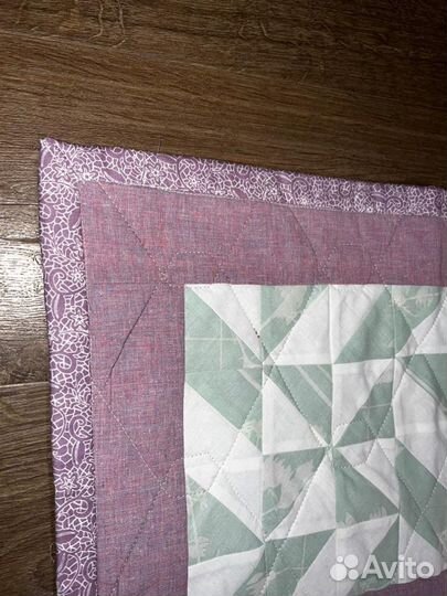 Плед ручной работы Сатин + Бязь