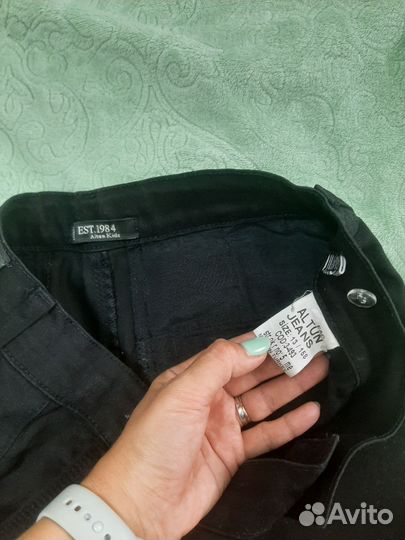 Брюки школьные 158 черные