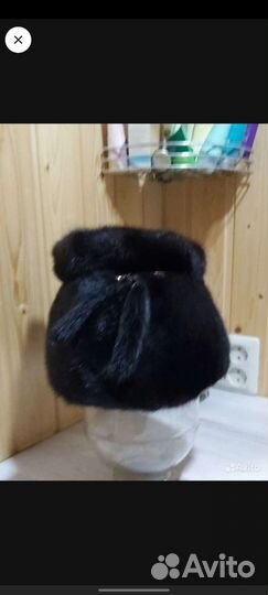 Шапка норковая женская