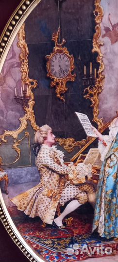 Картина на бархате