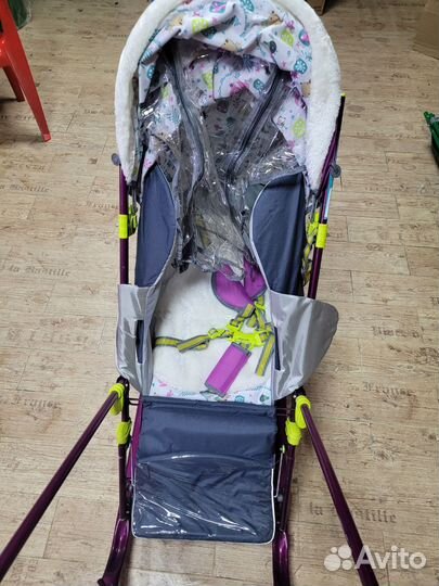 Санки-коляска Nika Ника Детям 7-2