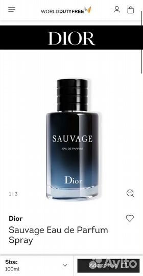 Dior Sauvage Eau de Toilette