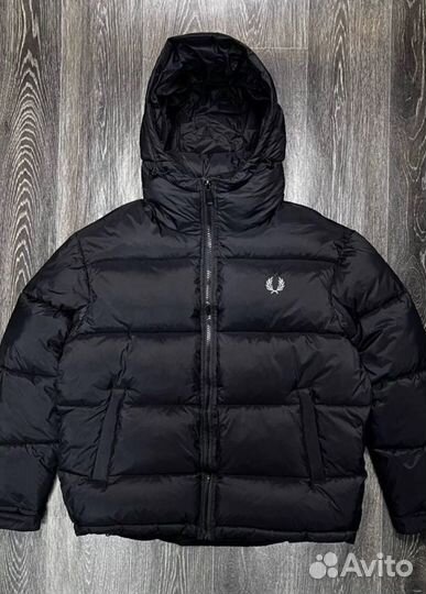 Пуховик fred perry черный