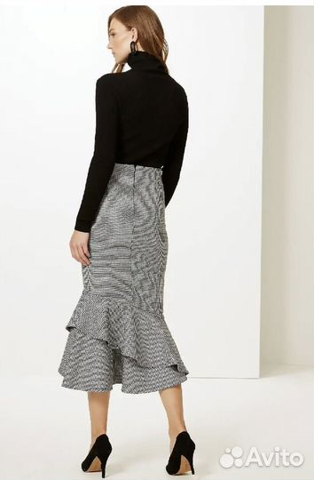 Юбка миди рыбка