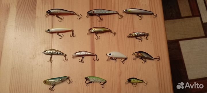 Воблеры и силиконовые приманки