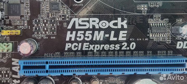 Материнская плата 1156+ проц i3