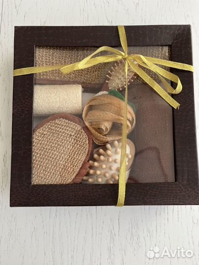 Подарочный набор банны, массажный