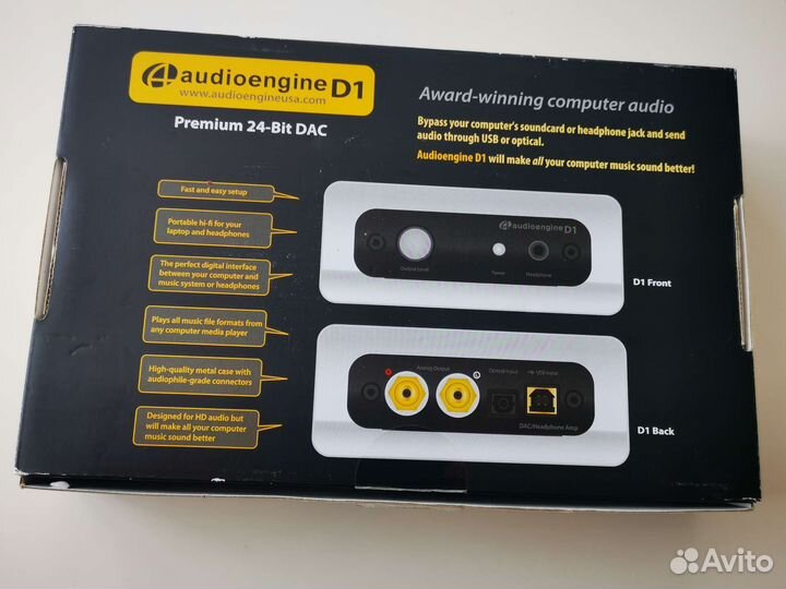 Audioengine D1 цап, усилитель для наушников