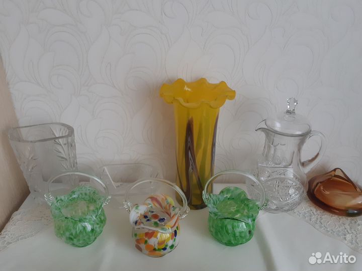 Хрусталь цветное стекло в наличии