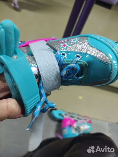 Роликовые коньки детские раздвижные