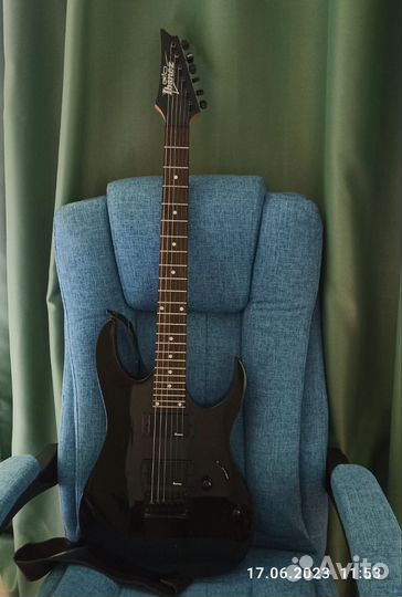 Электрогитара Ibanez GIO GRG121DX-BKF Black flat