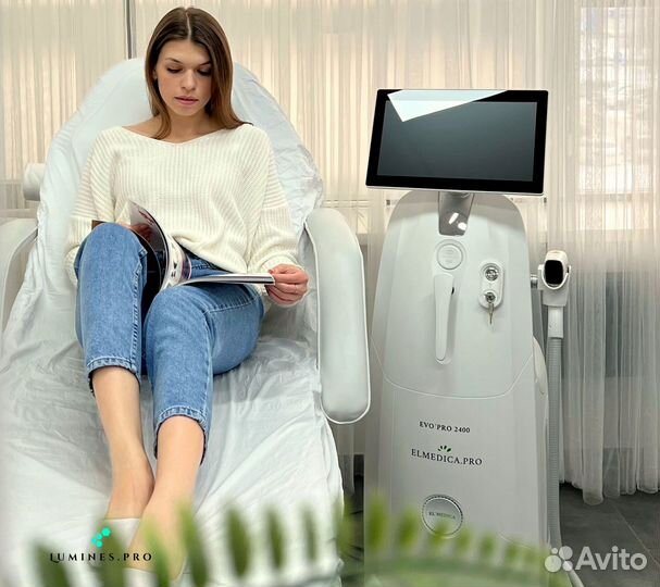 Диодный лазер для эпиляции Люминес. Evo Pro 2400 Вт