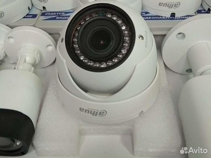 Видеонаблюдение с микрофоном 13 камер