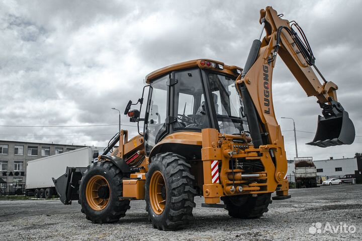 Экскаватор-погрузчик LuGong LG388H, 2023