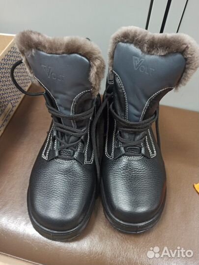 Ботинки зимние натуральная кожа 45