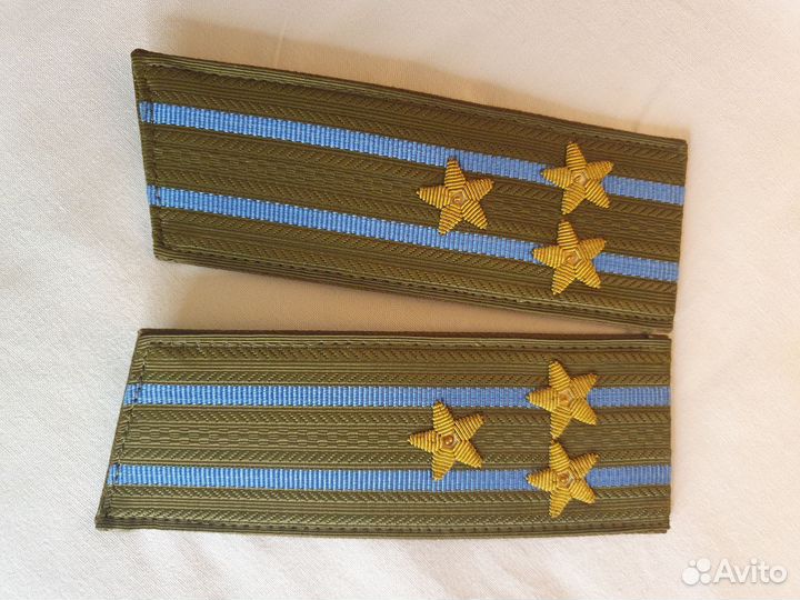 Погоны офицерские ввс СССР