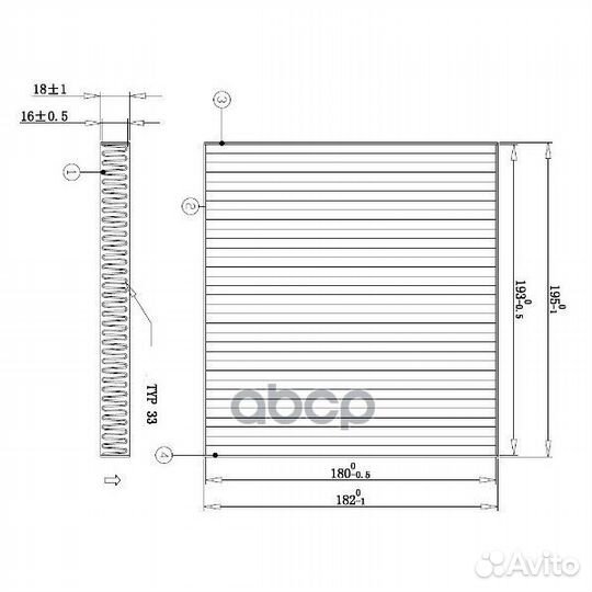 Фильтр салонный DFC403 double force