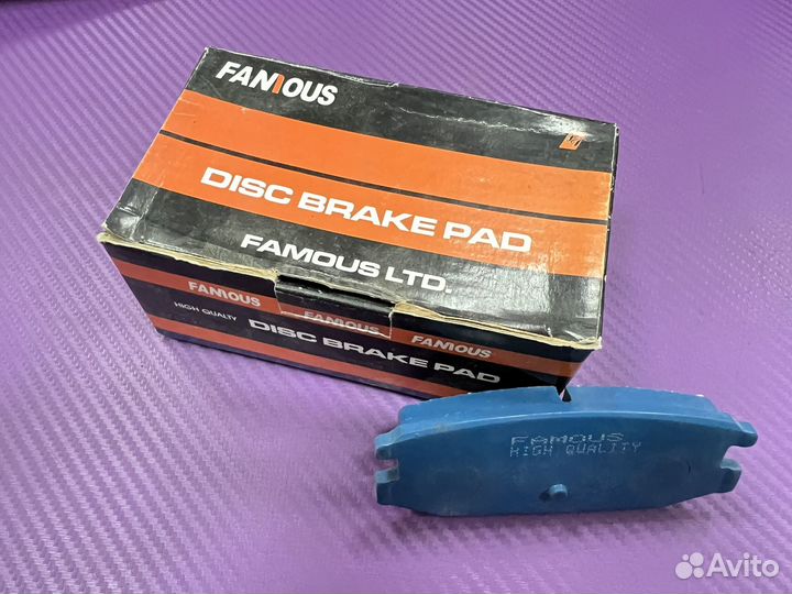 Колодки тормозные дисковые Mi. задние PF3152