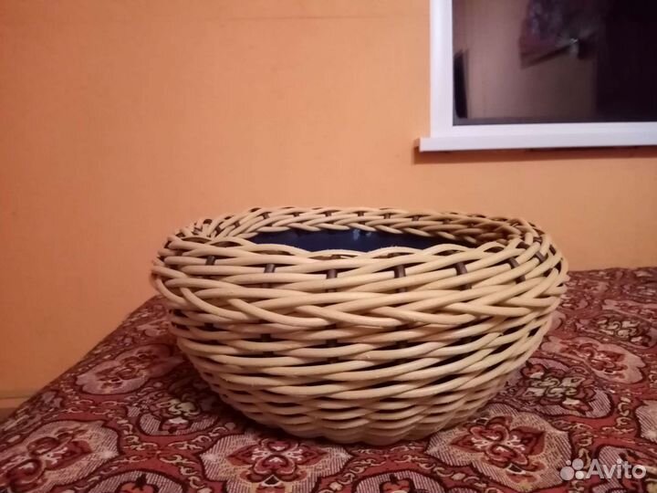 Кашпо из ротанга