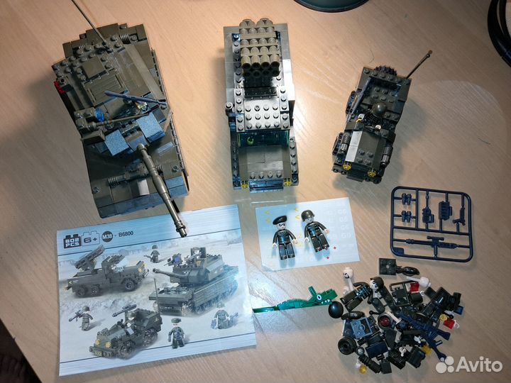 Конструктор Sluban Полевые учения M38-B6800 602 эл