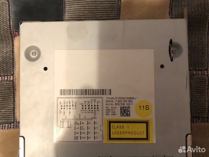 Магнитола audi a3 8p