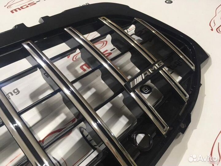 Решетка Mercedes A-class w177 GT style Дистроник