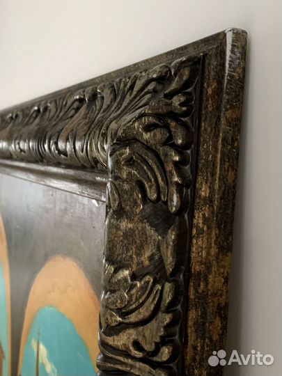 Картина холст масло в раме «Где-то в Италии»90х110