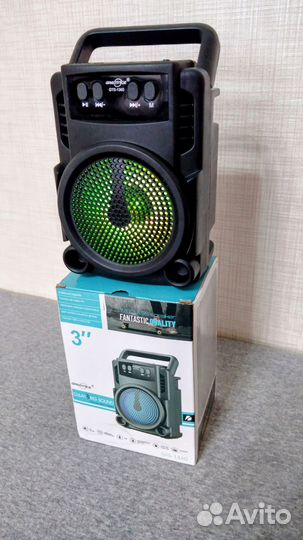 Блютуз колонка с радио