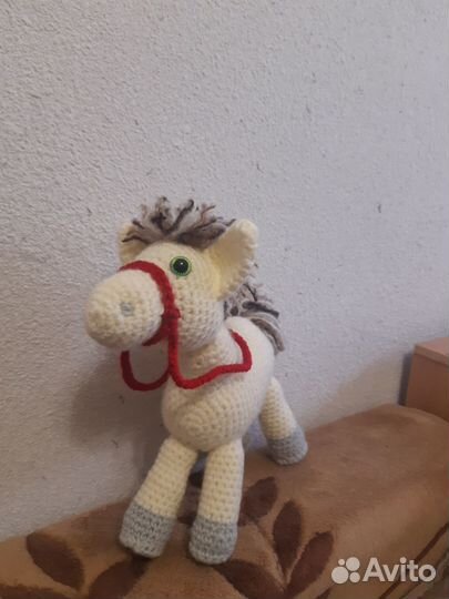 Мягкие вязанные игрушки ручной работы