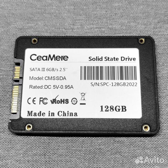 SSD Ceamere 128 Gb 2.5 дюйма